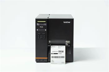 Brother TJ-4520TN (průmyslová termální tiskárna štítků,dotyk.displej,203 dpi, max šířka 104mm), USB, RS232, LAN, 128MB (TJ4520TNZ1)