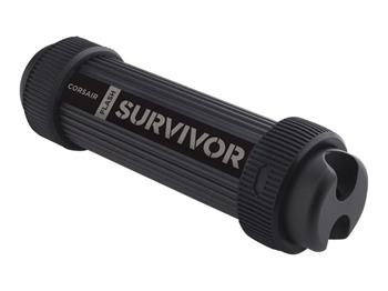CORSAIR USB3.0 256GB Flash Survivor Stealth Military Style Design, hliníkový, superodolný, vodotěsný (CMFSS3B-256GB)