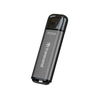 Transcend 512GB JetFlash 920, USB 3.0 (3.2 Gen 1) flash disk, LED indikace, 420MB/s R, 400MB/s W, vesmírně šedý (TS512GJF920)