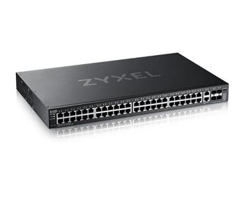 Zyxel XGS2220-54, L3 Access Switch, 24x1G RJ45 2x10mG RJ45, 4x10G SFP+ Uplink, incl. 1 yr NebulaFlex Pro (XGS2220-54-EU0101F)