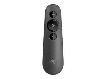 Logitech prezentér Wireless Presenter R500s, dosah 20m, bluetooth, grafitový (910-005843)