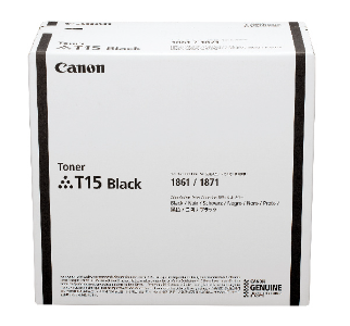Canon cartridge T15/Black/pro i-SENSYS X 1861P a 1871P/42000str. (5818C001)