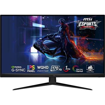 MSI Gaming monitor G321Q, 31,5"/2560 x 1440 /IPS, 170Hz/1ms/1200:1/300cd / m2 /2xHDMI/DP (G321Q)