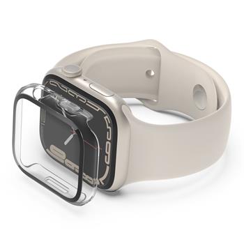 Belkin ochrana displeje 2v1 pro Apple Watch Série 4/5/6/SE/7/8/9, 44/45mm, průhledné - NOVÁ VERZE (OVG004zzCL-REV)