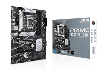 ASUS PRIME B760-PLUS D4, 1700, Intel B760, 4xDDR4, ATX (90MB1CW0-M0EAY0)