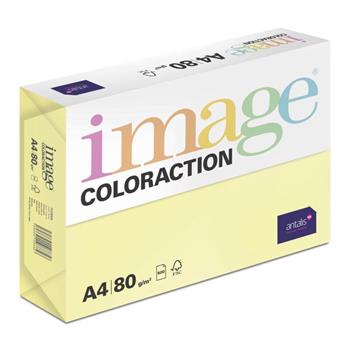 Image Coloraction kancelářský papír A4/80g, Florida - citrónově žlutá (ZG34), 500 listů (382031)