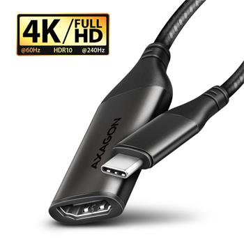AXAGON RVC-HI2M, USB-C -> HDMI 2.1 redukce / kabel 0,25m, 4K/60Hz (RVC-HI2M)