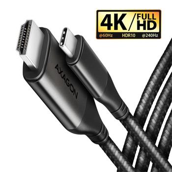 AXAGON RVC-HI2MC, USB-C -> HDMI 2.0A redukce / kabel 1,8m, 4K/60Hz (RVC-HI2MC)