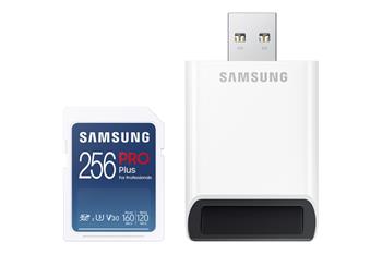 Samsung/SDXC/256GB/180MBps/USB 3.0/USB-A/Class 10/+ Adaptér (MB-SD256SB/WW)