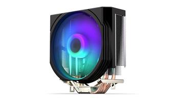 Endorfy chladič CPU Spartan 5 MAX ARGB / 120mm ARGB fan / 4 heatpipes / kompaktní i pro menší case / pro Intel i AMD (EY3A004)