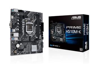 ASUS PRIME H510M-K, 1200, Intel H510, 2xDDR4, mATX (90MB17N0-M0EAY0)