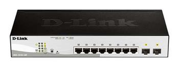 D-Link DGS-1210-10P/ME 8-Port 10/100/1000BASE-T PoE + 2-Port 1 Gbps SFP Metro Ethernet Managed Switch, 65W (DGS-1210-10P/ME/E)