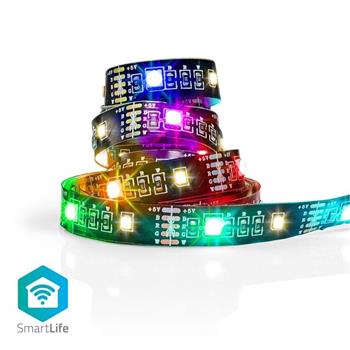 Nedis BTLS20RGBW LED Pásek SmartLife| RGB / Teplá Bílá | 2.00 m | IP20 | 2700 | 380 lm| Android™ / IOS (BTLS20RGBW)