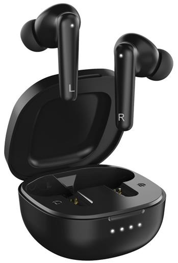 Genius HS-M910BT, Headset, bezdrátový, do uší, mikrofon, Bluetooth, výdrž 4 hodiny, USB-C, černý (31710023400)