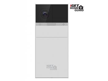 iGET HOME HGBVD853 - Wi-Fi bateriový zvonek s FullHD kamerou, bílá (75020550)