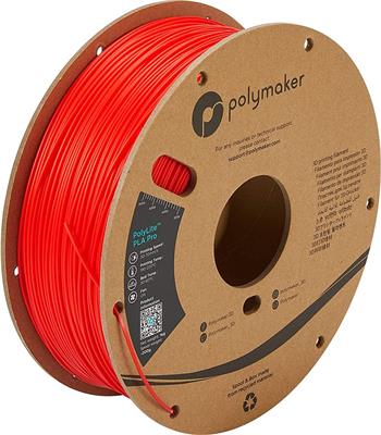 Polymaker PolyLite PLA PRO Red, červený 1,75mm, 1kg (PA07004)
