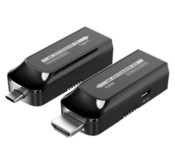 PremiumCord USB-C na HDMI extender přes Cat5e/6/6a 4K@60Hz na 60m (khext60-10)