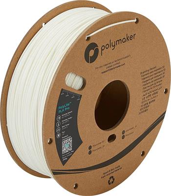 Polymaker PolyLite PLA PRO White, bílá, 1,75mm, 1kg (PA07002)