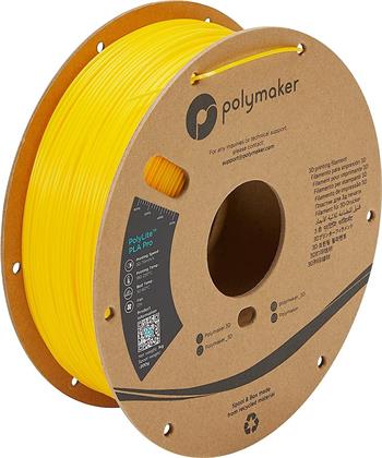 Polymaker PolyLite PLA PRO Yellow, žlutá, 1,75mm, 1kg (PA07009)