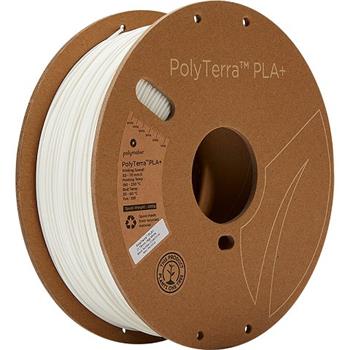 Polymaker PolyTerra PLA+ White, bílá, 1,75mm, 1kg (PM70946)