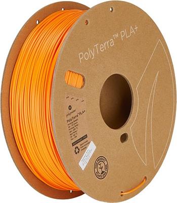 Polymaker PolyTerra PLA+ Orange, oranžová, 1,75mm, 1kg (PA05002)