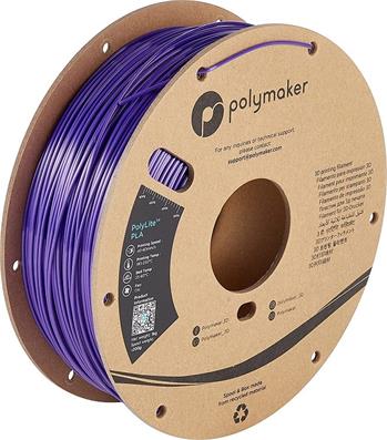 Polymaker PolyLite Silk PLA Purple, fialová, 1,75mm, 1000g (PA03007)