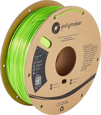 Polymaker PolyLite Silk PLA Lime, limetková, 1,75mm, 1000g (PA03006)