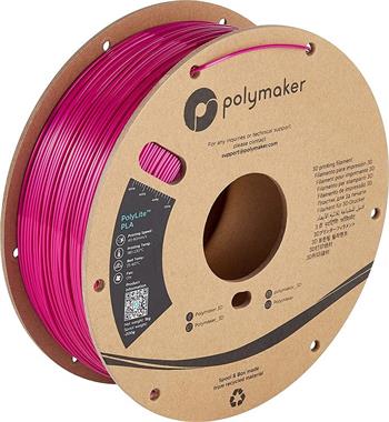 Polymaker PolyLite Silk PLA Magenta, purpurová, 1,75mm, 1000g (PA03004)