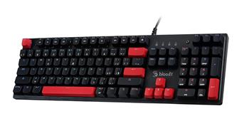 A4tech Bloody S510R ohnivě černá mechanická herní klávesnice,RGB podsvícení, USB, CZ/SK (S510RB)
