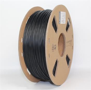 Gembird tisková struna (filament), PLA flexibilní, 1,75mm, 1kg, černá (TIF058110)