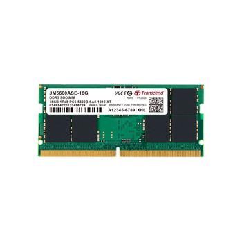 Transcend paměť 16GB JM DDR5 5600 SO-DIMM 1Rx8 2Gx8 CL46 1.1V (JM5600ASE-16G)