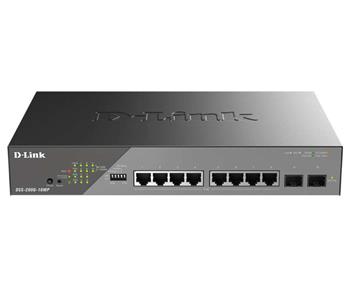 D-Link DSS-200G-10MP/E 10-Port Gigabit Ethernet PoE+ Surveillance Switch (DSS-200G-10MP/E)