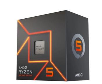 AMD cpu Ryzen 5 7600 AM5 Box (s chladičem, 3.8GHz / 5.1GHz, 6+32MB cache, 65W, 6x jádro, 12x vlákno, s grafikou), Zen4 R (100-100001015BOX)
