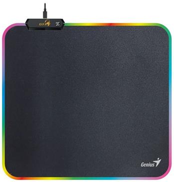 Genius GX GAMING GX-Pad 260S RGB Podložka pod myš, herní, 260×240×3mm, RGB podsvícení, USB, černá (31250018400)