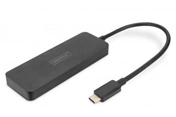 DIGITUS USB-C - 3x HDMI MST Video Hub DP 1.4, HDMI 2.0, 4K/60Hz (DS-45333)