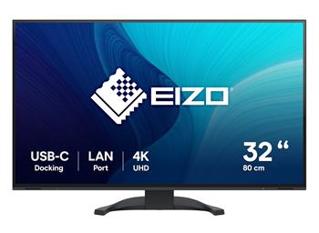 EIZO 31,5" EV3240X-BK, IPS, 3840 x 2160 (4K UHD), 350 cd/m2, 2000:1, 5ms, USB-C, DP, 2x HDMI, černý (EV3240X-BK)