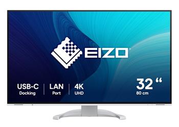 EIZO 31,5" EV3240X-WT, IPS, 3840 x 2160 (4K UHD), 350 cd/m2, 2000:1, 5ms, USB-C, DP, 2x HDMI, bílý (EV3240X-WT)