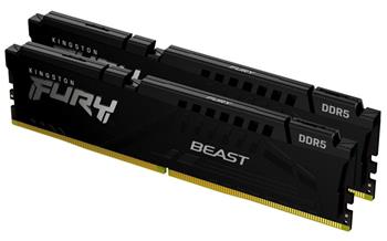 KINGSTON 64GB 6000MT/s DDR5 CL36 DIMM (Kit of 2) FURY Beast Black EXPO (KF560C36BBEK2-64)
