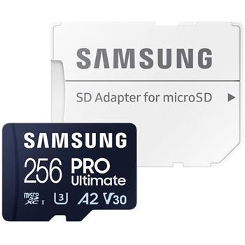Samsung PRO Ultimate/micro SDXC/256GB/200MBps/UHS-I U3 / Class 10/+ Adaptér/Modrá (MB-MY256SA/WW)