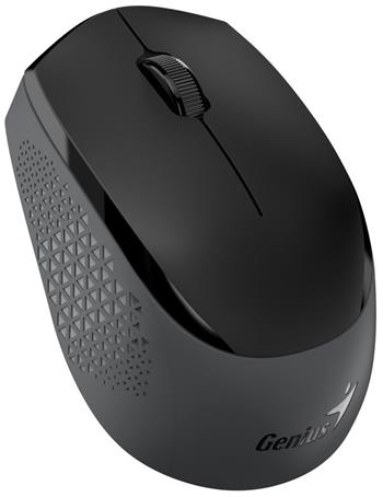 Genius NX-8000S BT, myš, bezdrátová, 1200DPI, 3 tlačítka, Bluetooth, USB 2,4 GHz, černo-šedá (31030034401)