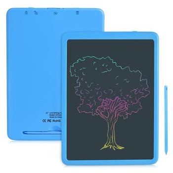 Elektronický kreslící vícebarevný tablet 10" LCD, modrý