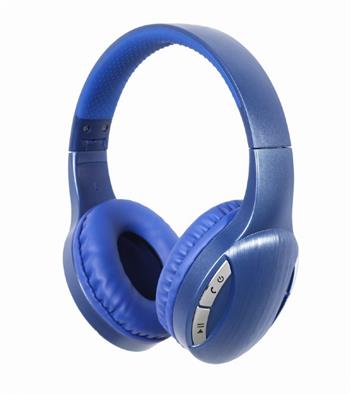 Gembird Sluchátka BTHS-01, mikrofon, Bluetooth, modrá (SLU051242)