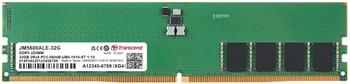Transcend paměť 32GB DDR5 5600 U-DIMM (JetRam) 2Rx8 (2Gx8)x16 CL46 1.1V (JM5600ALE-32G)