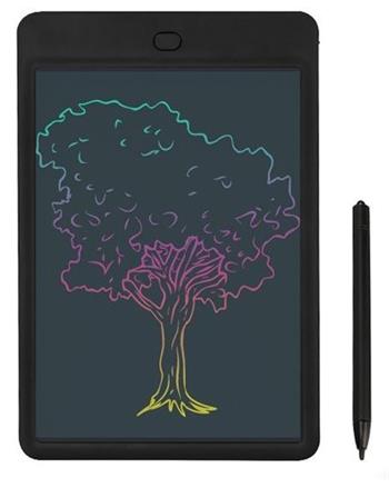 Elektronický kreslící vícebarevný tablet 10" LCD, černý