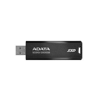 ADATA External SSD 2TB SC610 USB 3.2 Gen 2 černá (SC610-2000G-CBK/RD)
