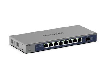 Netgear 8P Gbit Unmanaged Switch, 1x 10G SFP+ (GS108X-100EUS)