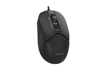 A4tech FSTYLER optická kancelářská myš, USB-C+USB-A, černá (FM12ST-BK)