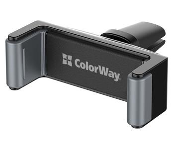 COLORWAY Clamp držák do auta, pro mobilní telefon, do ventilační mřížky, černo-šedý (CW-CHC012-BK)