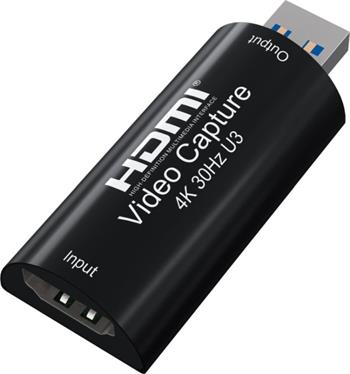PremiumCord HDMI capture/grabber pro záznam Video/Audio signálu do počítače s USB3.0 (ku2grab4)