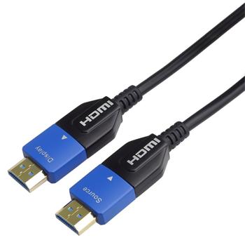 PremiumCord Ultra High Speed HDMI 2.1 optický kabel 8K@60Hz 4K@120Hz 5m zlacený (kphdm21m05)